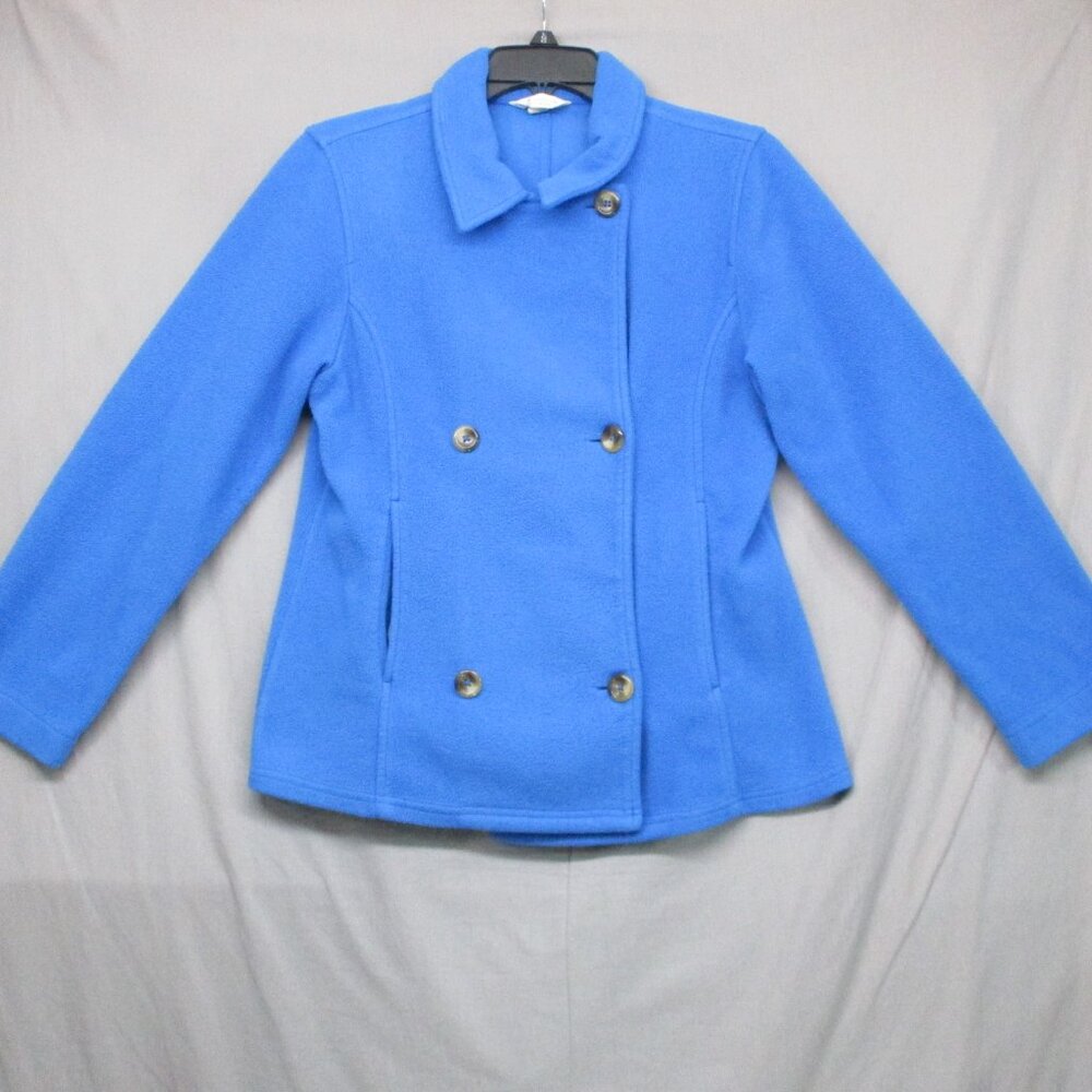 Lands' End Pea Coat Blue Girls Size | L‎